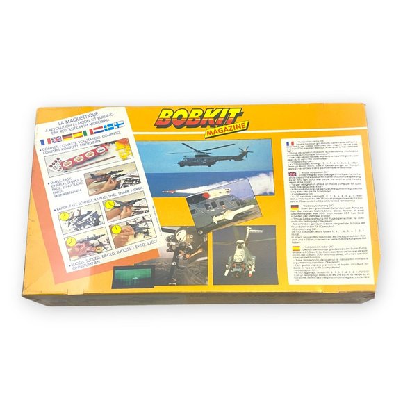 Heller Humbrol AS 332 B Super Puma & Exocets 1:72 Scale Model Kit 3008 - SEALED - Picture 3 of 7